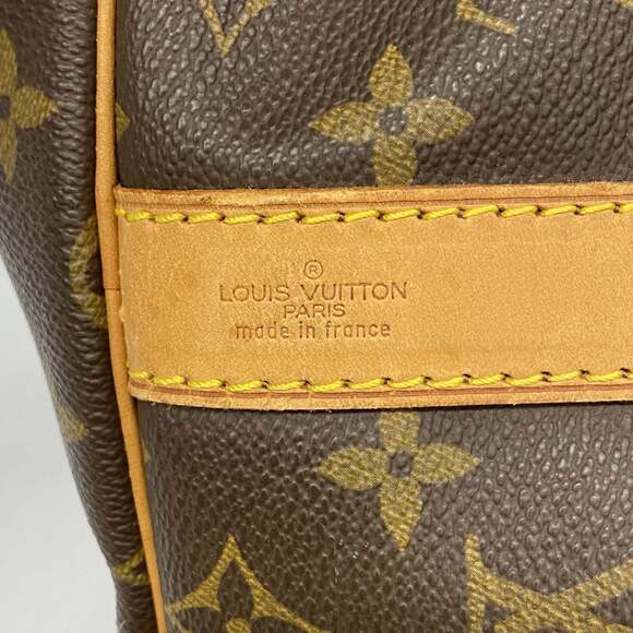 LOUIS VUITTON Authentic Brown Monogram Keepall 45 Boston Bag - Picture 5 of 14